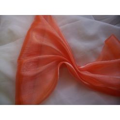 Szatén-organza (47 cm * 10 m) narancs