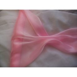 Szatén-organza (47 cm * 10 m) rózsaszín
