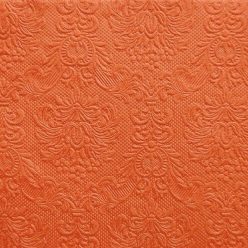 narancs dombornyomott szalvéta 33x33 (15 db)