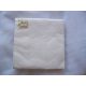 fehér (4925) dombornyomott szalvéta 33x33 (15 db) AMB 