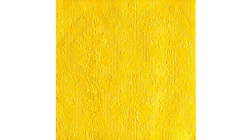napsárga dombornyomott szalvéta 33x33 (15 db) LACE