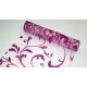 inda mintás rózsaszín alapon ciklámen organza (24 cm * 5 m) 