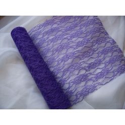 Csipke dekoanyag lila-116 (29 cm * 5 m )