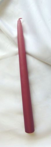 mályva gyertya (25 cm) 