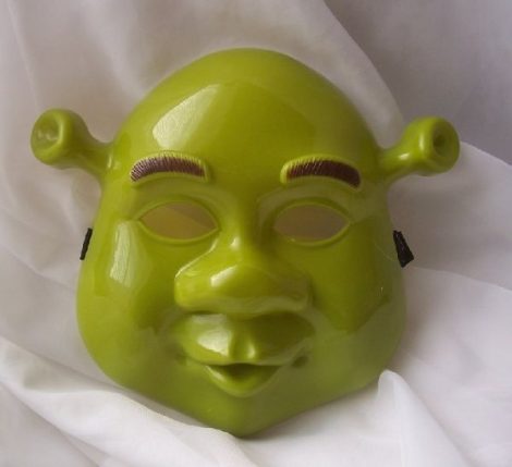 baby Shrek álarc 
