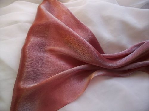 Szatén-organza (142 cm * 10 m) bordó