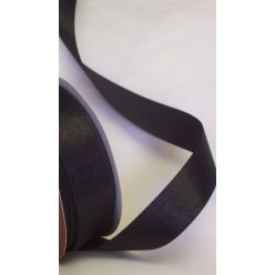 szatén szalag fekete (2 cmx25 m) 