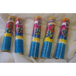 30. évszámos konfetti ágyú 20 cm 