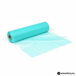   Mentakék organza dekorációs anyag (47 cm x 10 m) – Friss menta ünnepi dekorációs tekercs