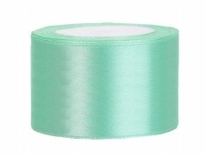 3,8 cm-s szatén szalag (25 m) menta (103) 