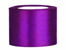 5 cm-s szatén szalag (25 m) s.lila(062)