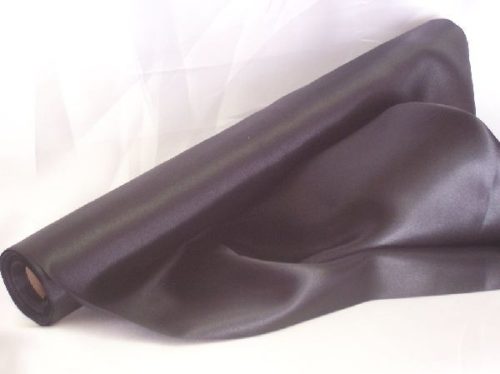 Szatén futó (37 cm * 9,1 m) fekete