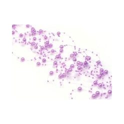 gyöngyboa (5 *1,2 m) világoslila (GP16)