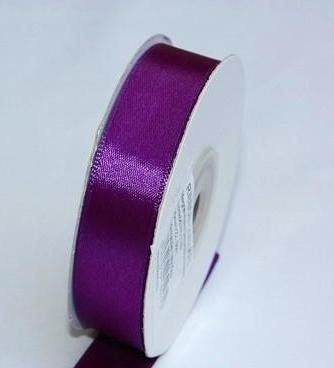 Szatén szalag sötétlila (HS-1149)-(0,6 cm * 22 m)