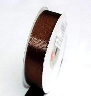 szatén szalag csokibarna (HS-044)-(2 cm * 22 m)
