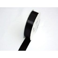 szatén szalag fekete (HS-045)-(2 cm * 22 m)
