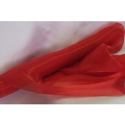 Szatén-organza (47 cm * 10 m) piros