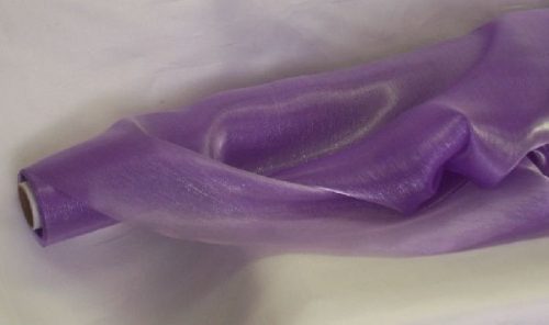 Szatén-organza (47 cm * 10 m) milkalila