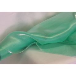 Szatén-organza (47 cm * 10 m) mentazöld