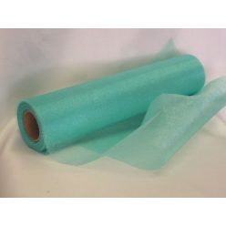 mentazöld 23,5 cm * 10 m organza - 747