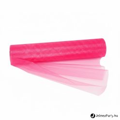   Pink organza dekorációs anyag (47 cm x 10 m) – Romantikus pink ünnepi dekorációs tekercs