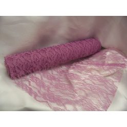 Csipke dekoanyag mályva -186 (29 cm *5 m)