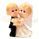 Ifjú pár tortadísz G. ( 8 cm)FX247257B