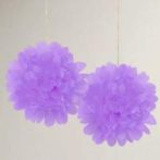 papír gömb / pom-pom (35 cm átmérő )lila