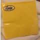 szalvéta 33*33, 3 rétegű sárga (20db)