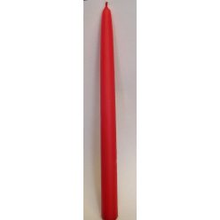 piros gyertya (25 cm)