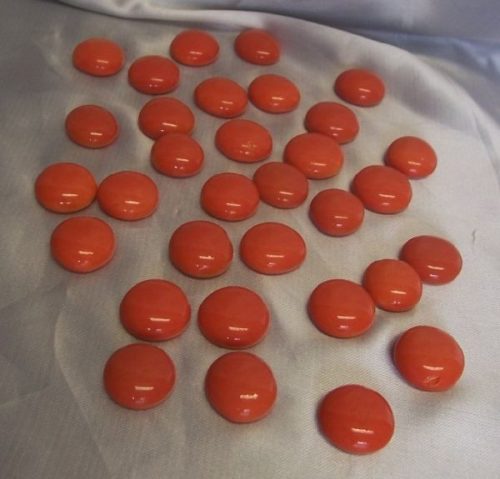 dekorkő narancs (kb 100 db) matt
