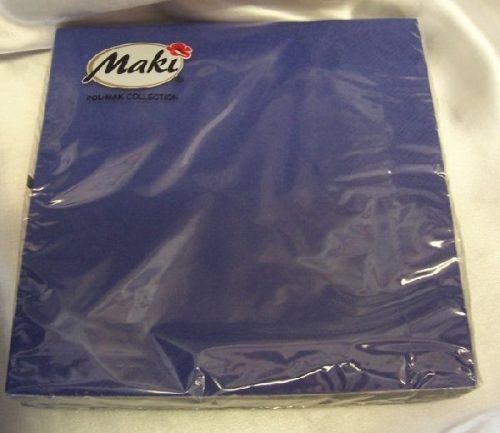 33*33 szalvéta, 3 rétegű (20 db/cs) királykék 