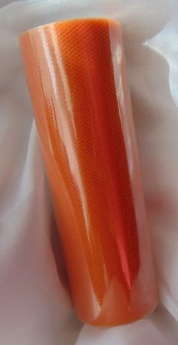 tüll narancs 30 cm x 9 m (PUHA)