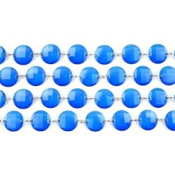 Kristály girland királykék (1 m)