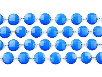 Kristály girland királykék (1 m)