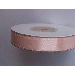 1,2 cm x25 m szatén szalag, barack