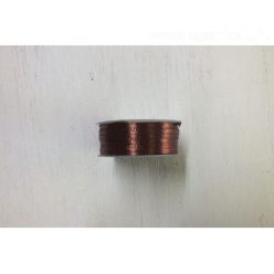 0,3 cm szatén szalag csokibarna (50 m)