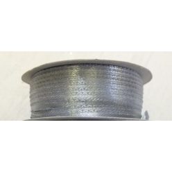 0,3 cm szatén szalag ezüst (50 m)