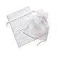 17*23 cm organza tasak fehér (3 db)