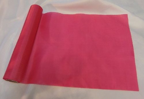 Selyem dekoranyag asztali futó pink (25 cm * 10 m)