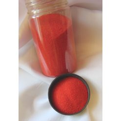 Dekorhomok korallpiros (400 gr)- finomszemű