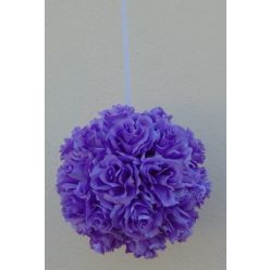 rózsagömb szatén vlila (25 cm)