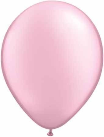 metál lufi 30 cm -081 rózsaszín 25db