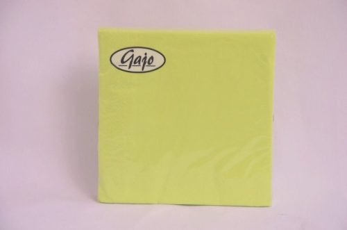 33*33 szalvéta, 3 rétegű (20 db/cs) élénkzöld