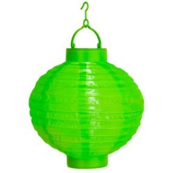 Lampion gömb világító zöld (20 cm)