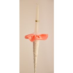 Korall keringőgyertya (ifjú párnak)