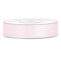 1,2 cm-s szatén szalag (25 m) púderrózsaszín (081pj)