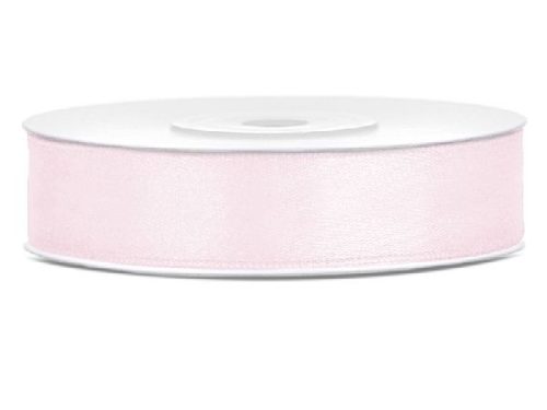 1,2 cm-s szatén szalag (25 m) púderrózsaszín (081pj)
