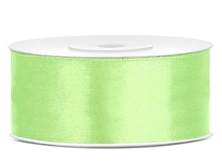 2,5 cm-s szatén szalag (25 m) almazöld (096)