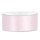 2,5 cm-s szatén szalag (25 m) púderrózsaszín